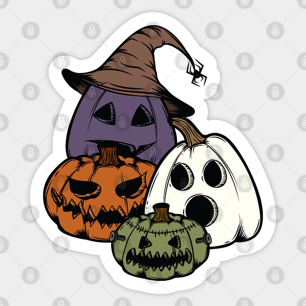 Pumpkin Patch Sticker by Desdymona